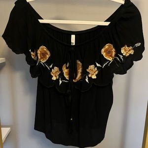 Off the shoulder top